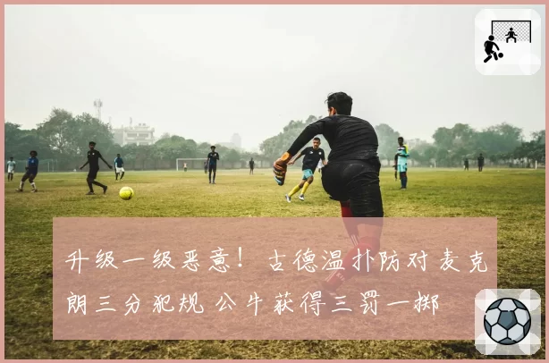 升级一级恶意！古德温扑防对麦克朗三分犯规 公牛获得三罚一掷